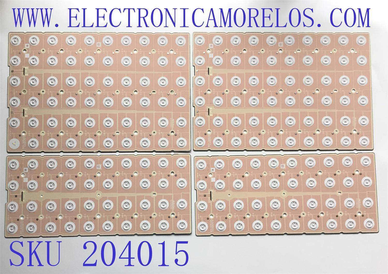 KIT DE LEDS PARA TV SONY / (12 PZ) / NUMERO DE PARTE NLAW40563S / NLAW50563L / AST563S-42A / AST563L-44A / 00327040057 / 00326050085 / PANEL HDA5075DTU2 / MODELO XBR-75Z8H / XBR75Z8H